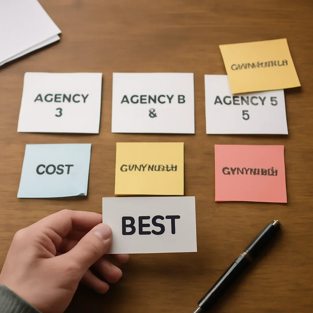 Decision framework used to evaluate best chicago digital marketing agencies