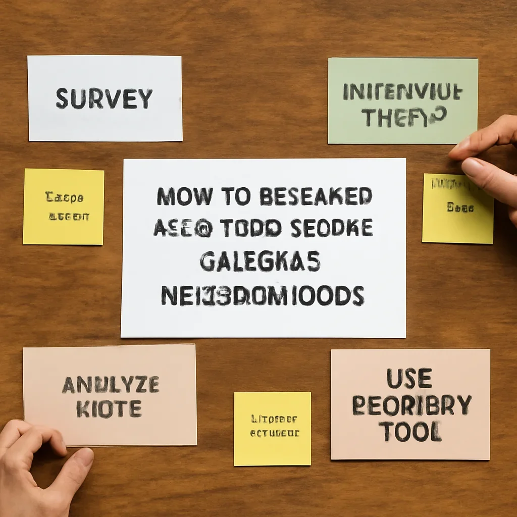 Decision framework used to evaluate how to research keywords across chicago neighborhoods