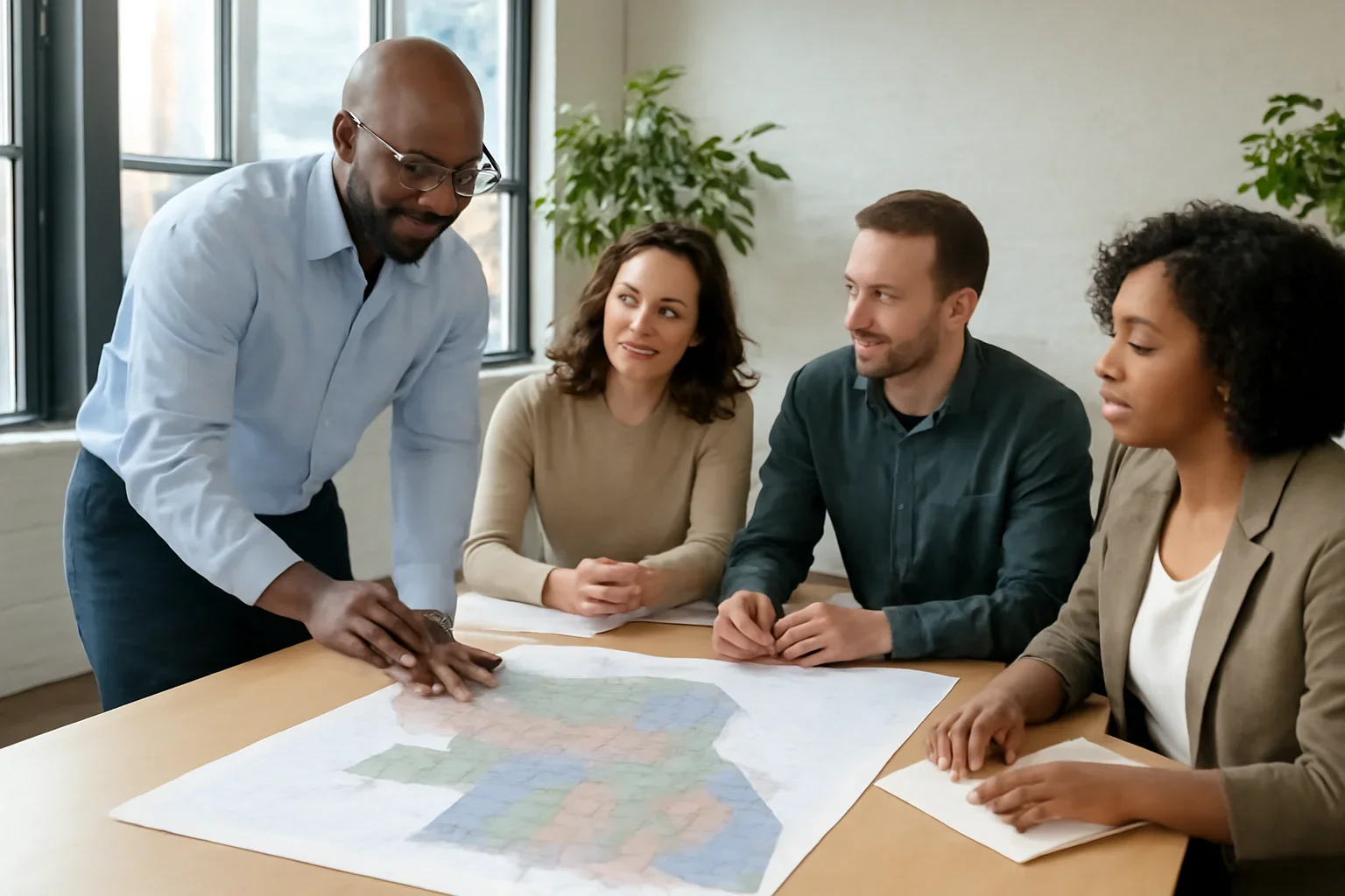 How to Research Keywords Across Chicago Neighborhoods planning session for a Chicago business