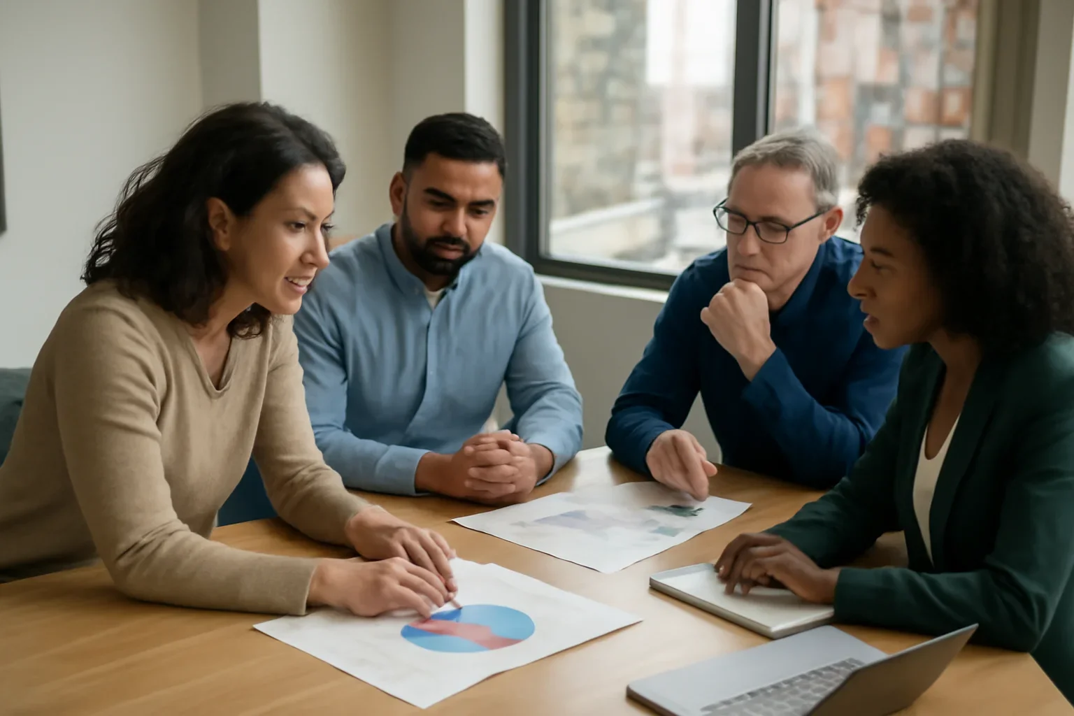 How Chicago Businesses Should Split SEO and Google Ads Budgets planning session for a Chicago business