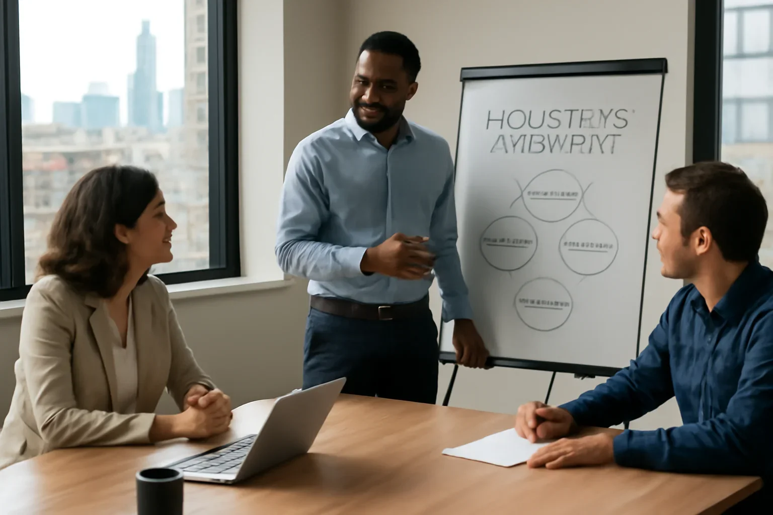 Industries Overview planning session for a Chicago business