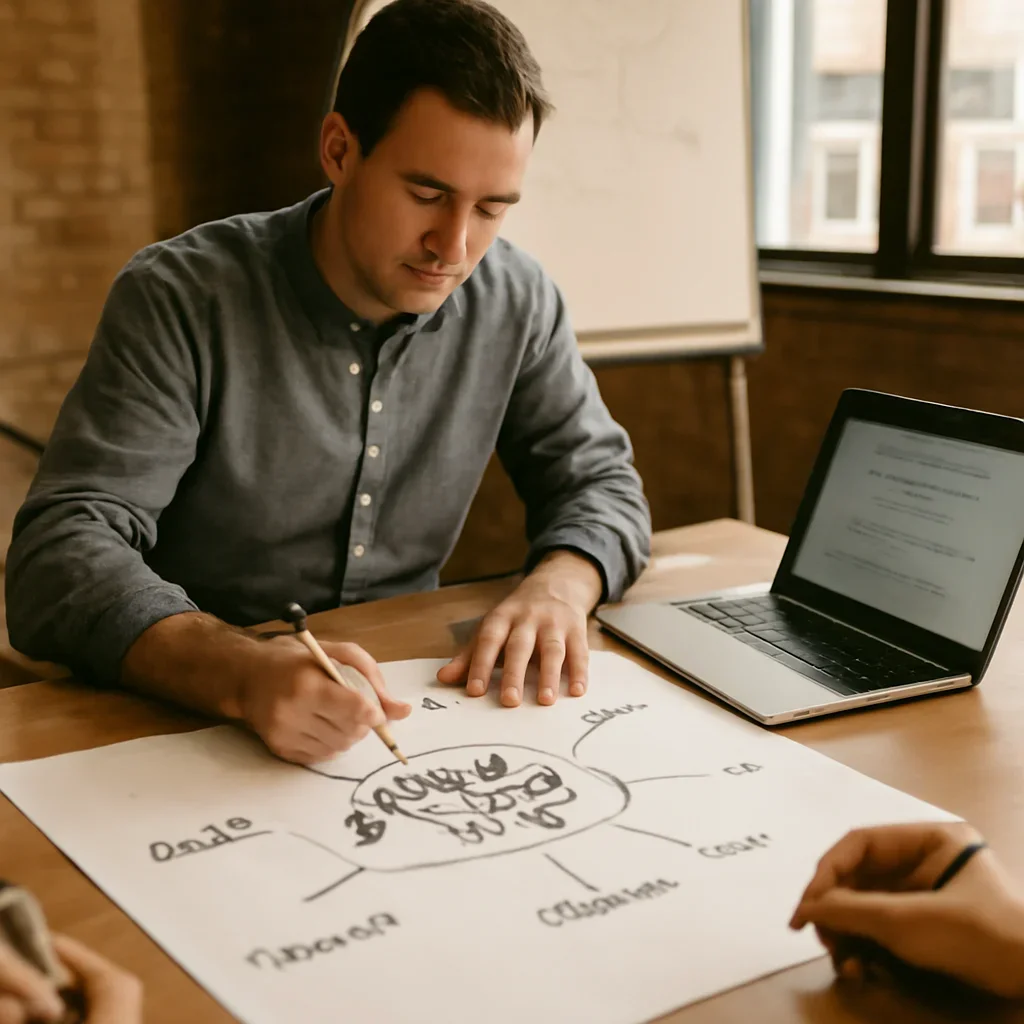 Search strategy workshop focused on home services seo