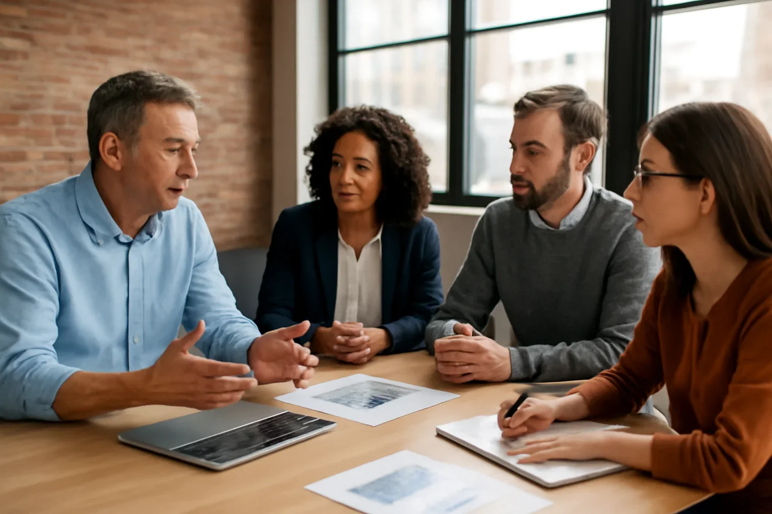 HVAC SEO planning session for a Chicago business