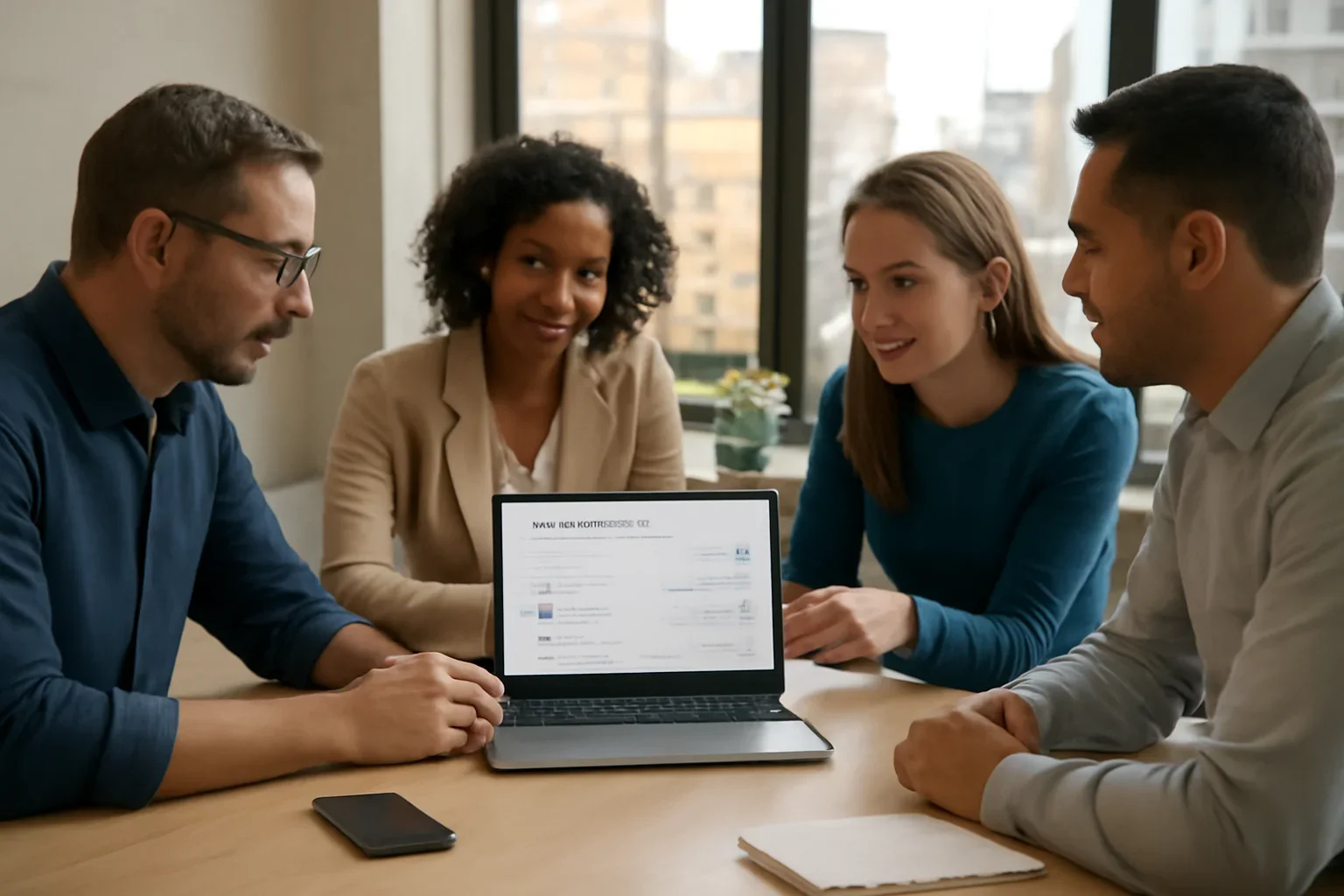 Google Business Profile planning session for a Chicago business