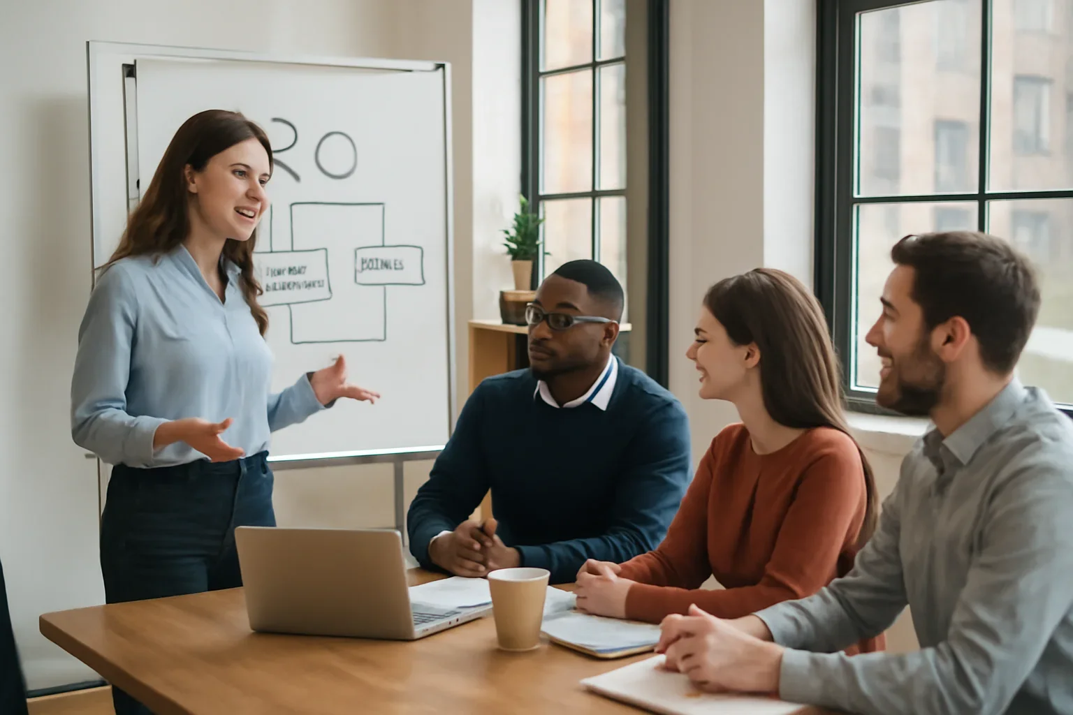 HubSpot SEO planning session for a Chicago business