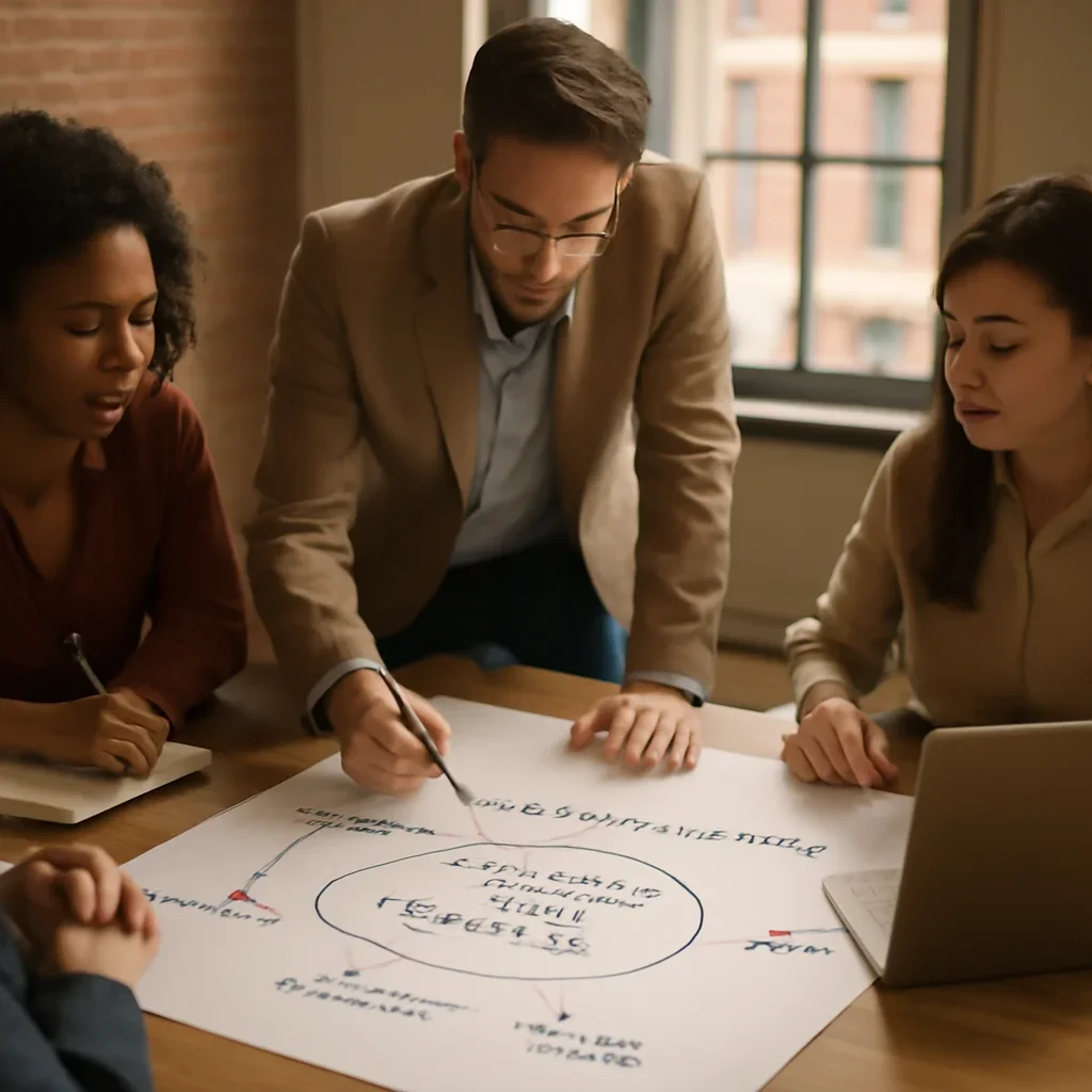 Search strategy workshop focused on armour square seo services