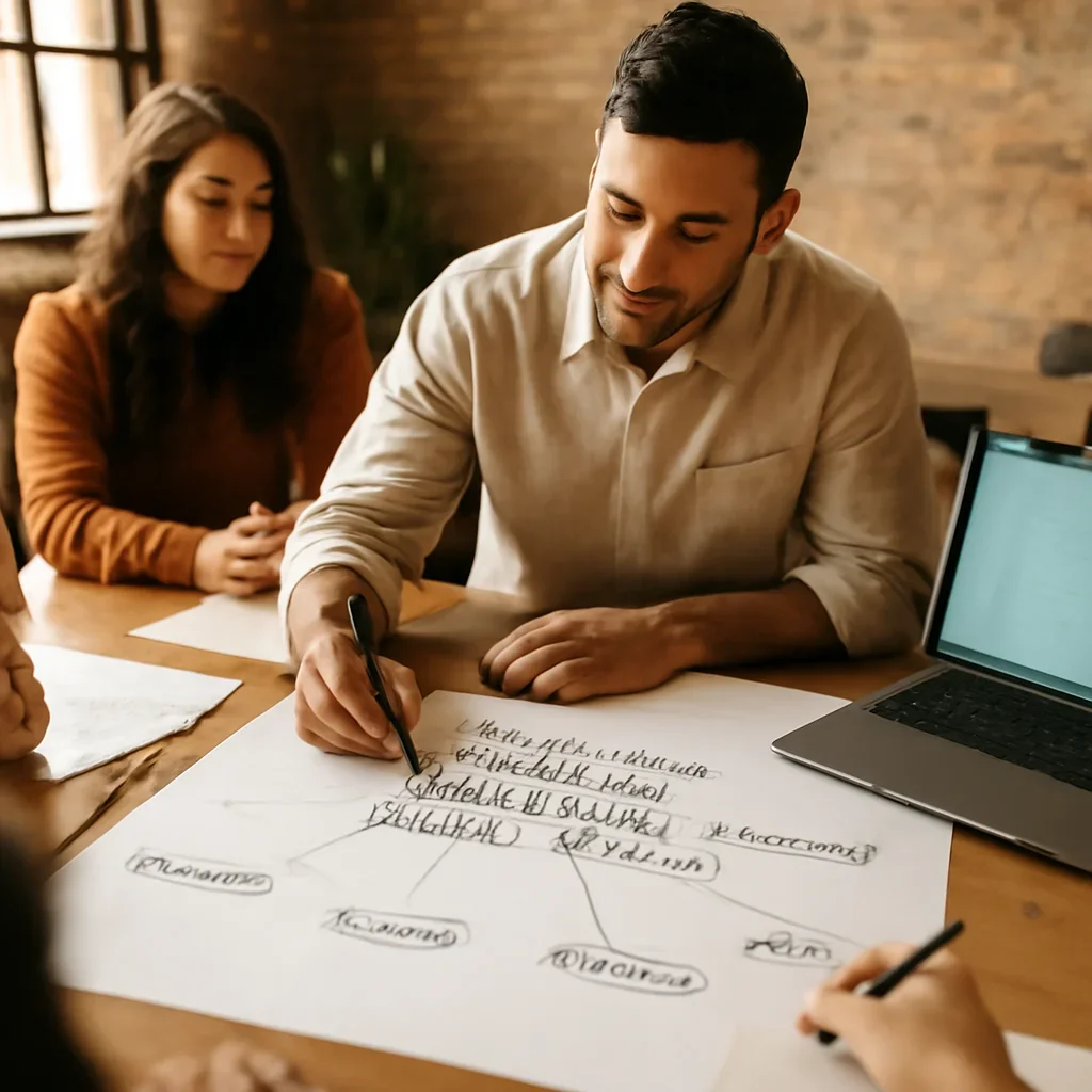 Search strategy workshop focused on burnside chicago seo services