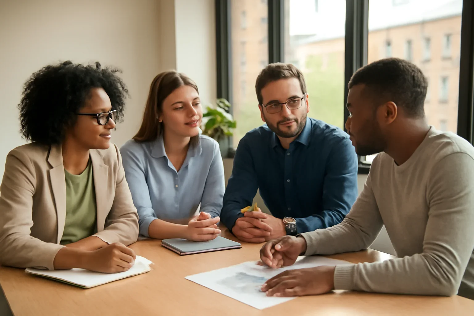 Uptown SEO Services planning session for a Chicago business