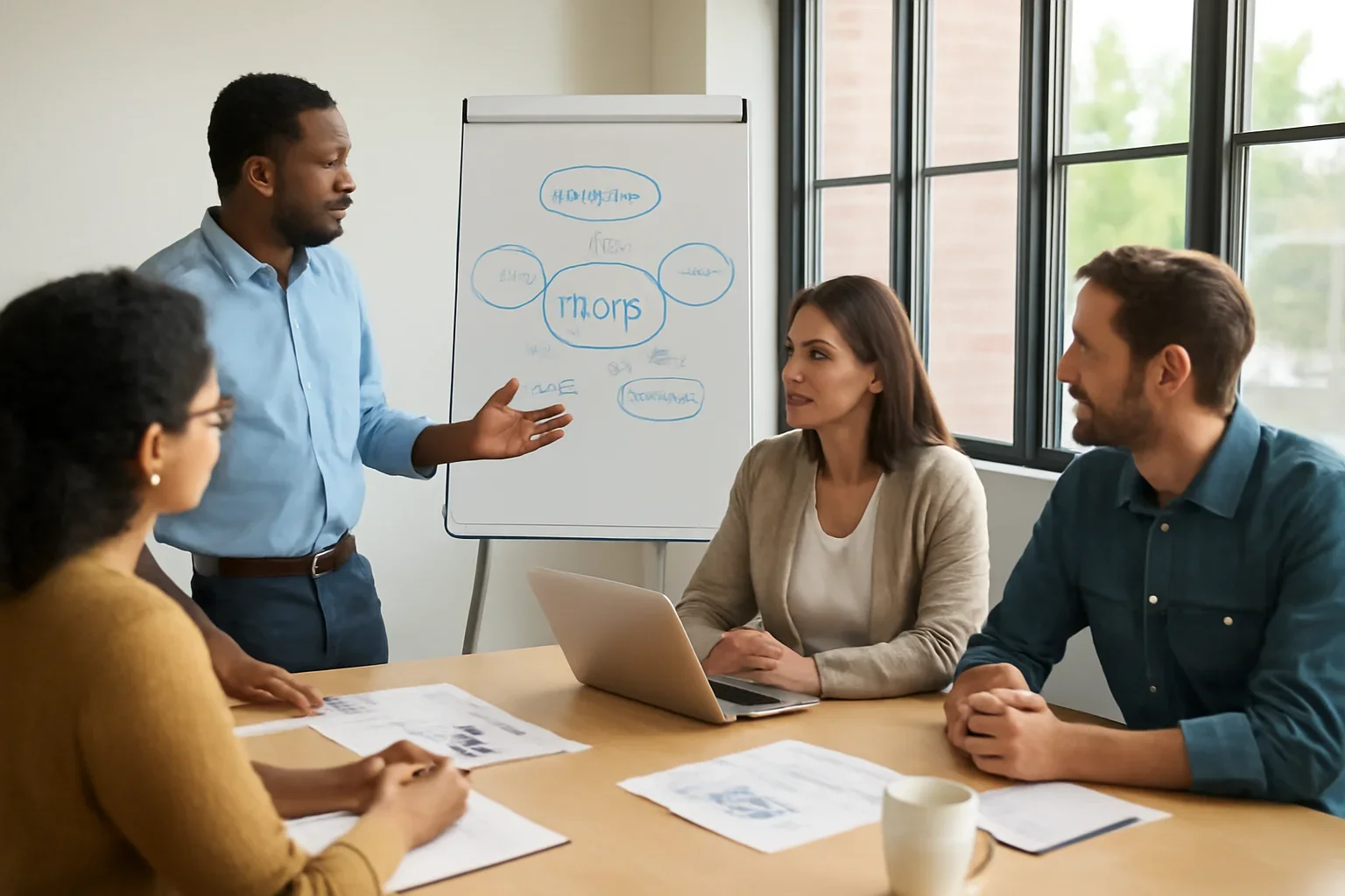 South Suburbs SEO planning session for a Chicago business