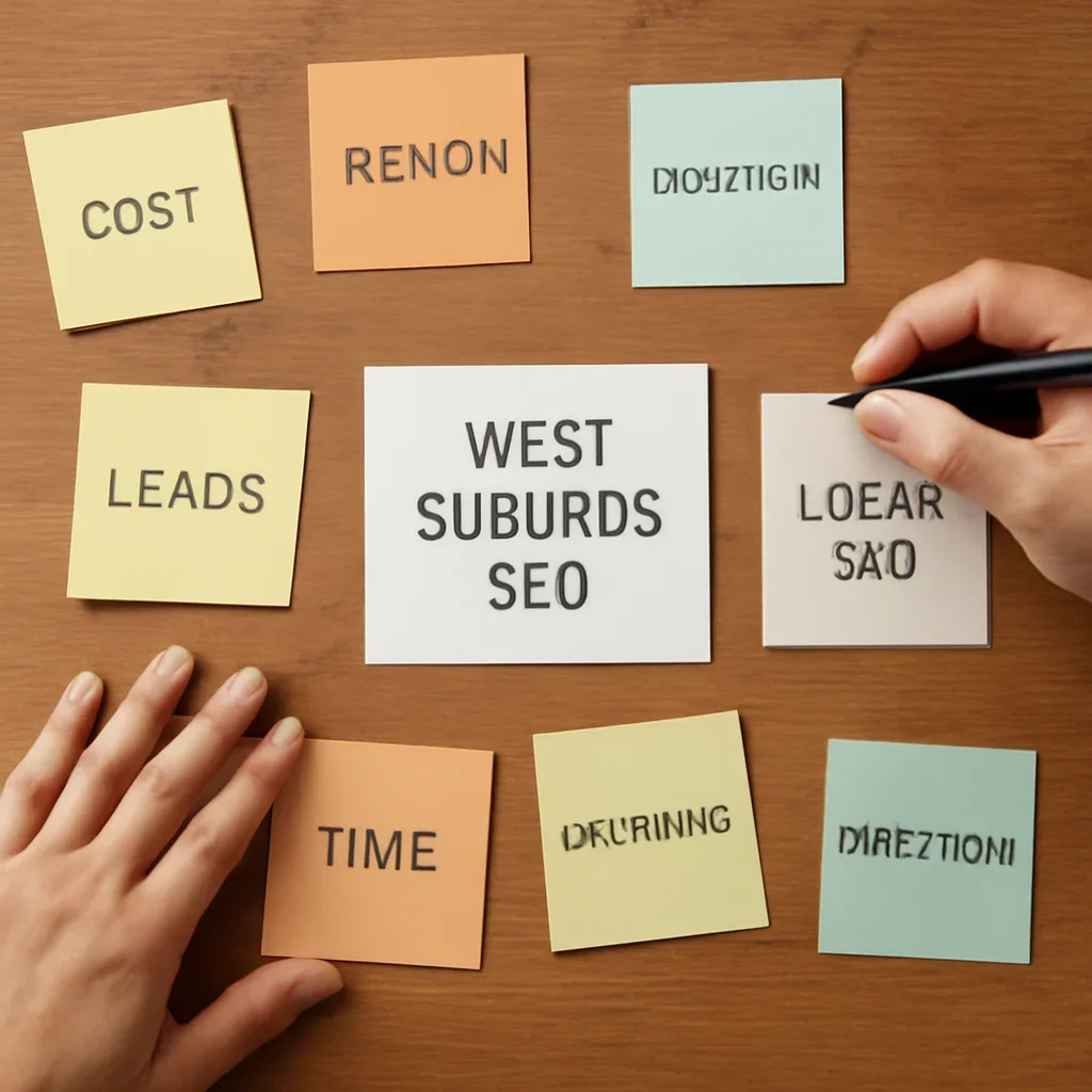 Decision framework used to evaluate west suburbs seo