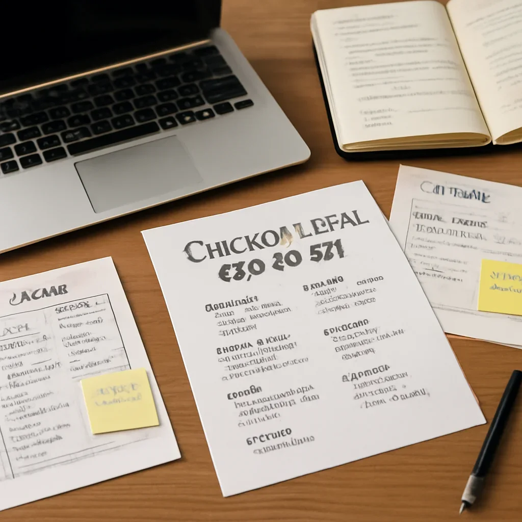 Editorial research and notes for chicago local seo guide