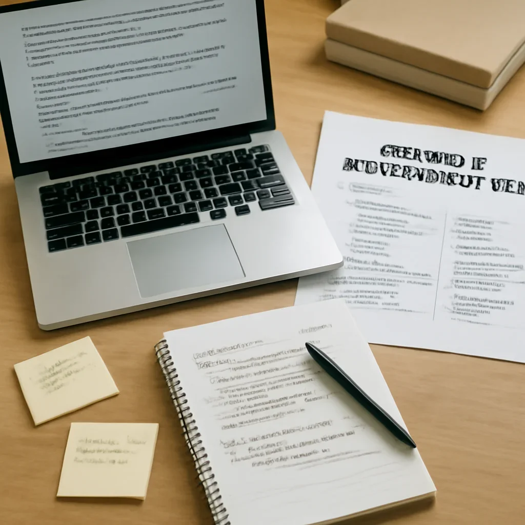 Editorial research and notes for seo kpis & reporting guide