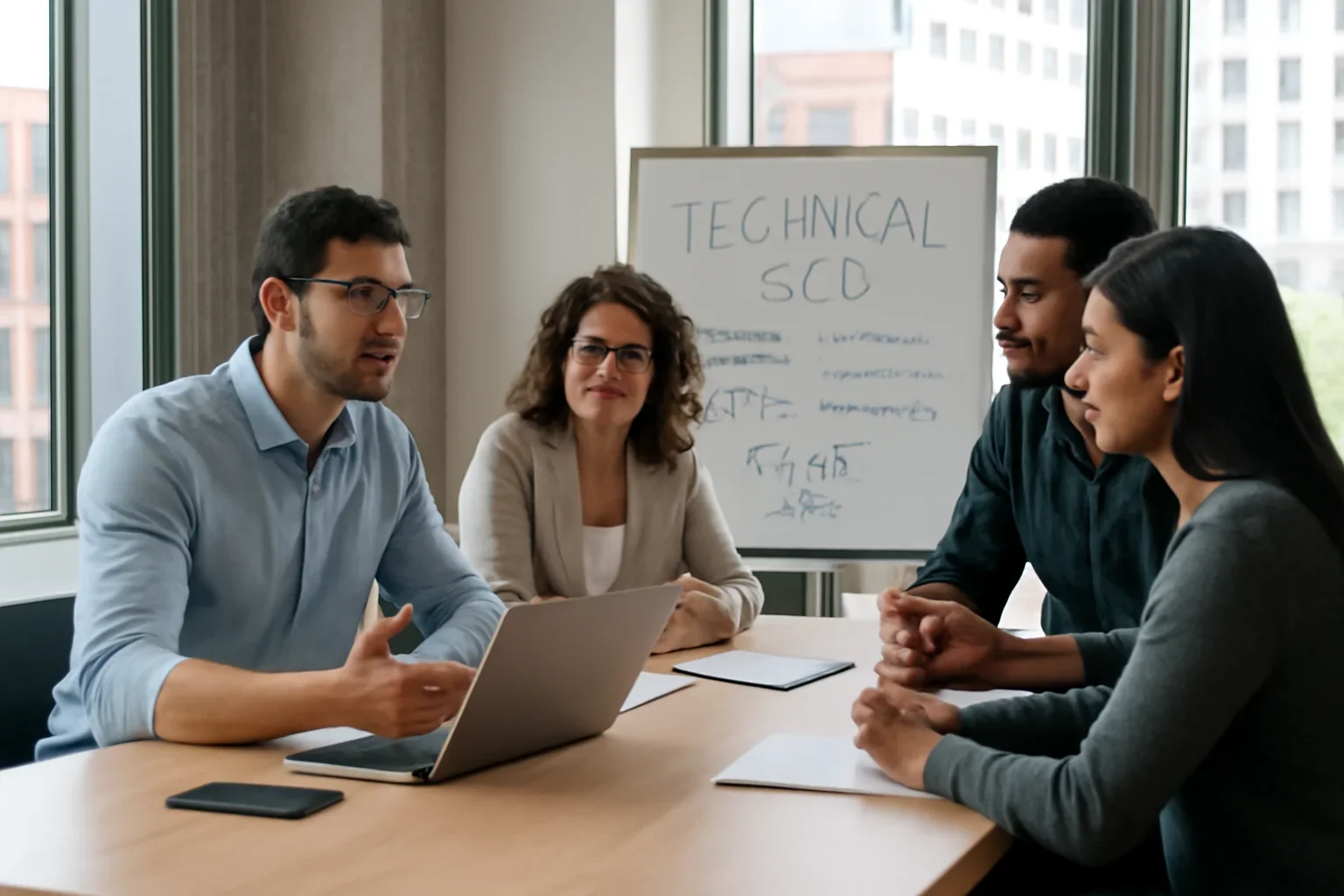 Technical SEO Guide planning session for a Chicago business