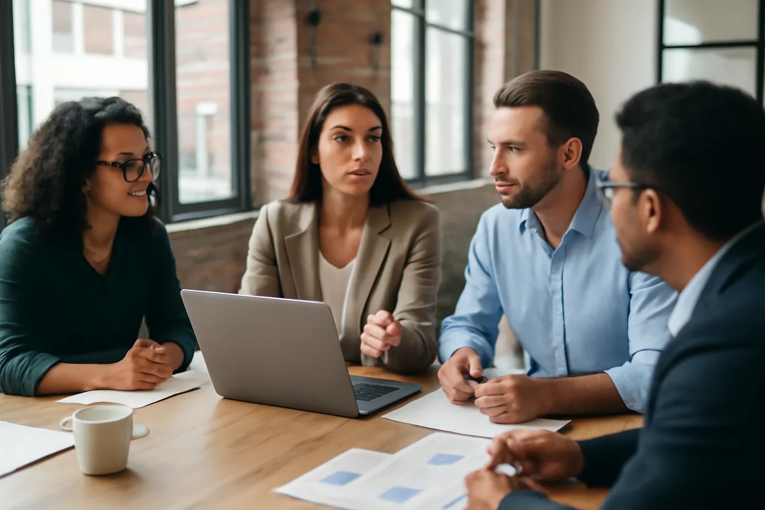 SEO Content Services planning session for a Chicago business