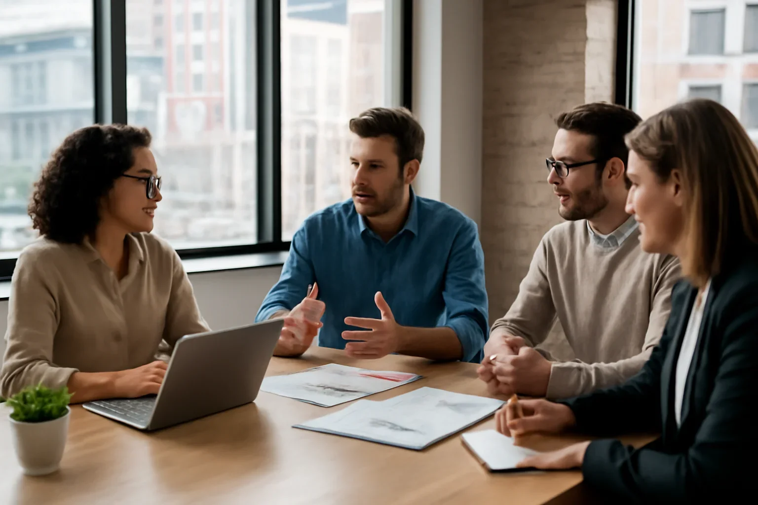 Email Marketing planning session for a Chicago business