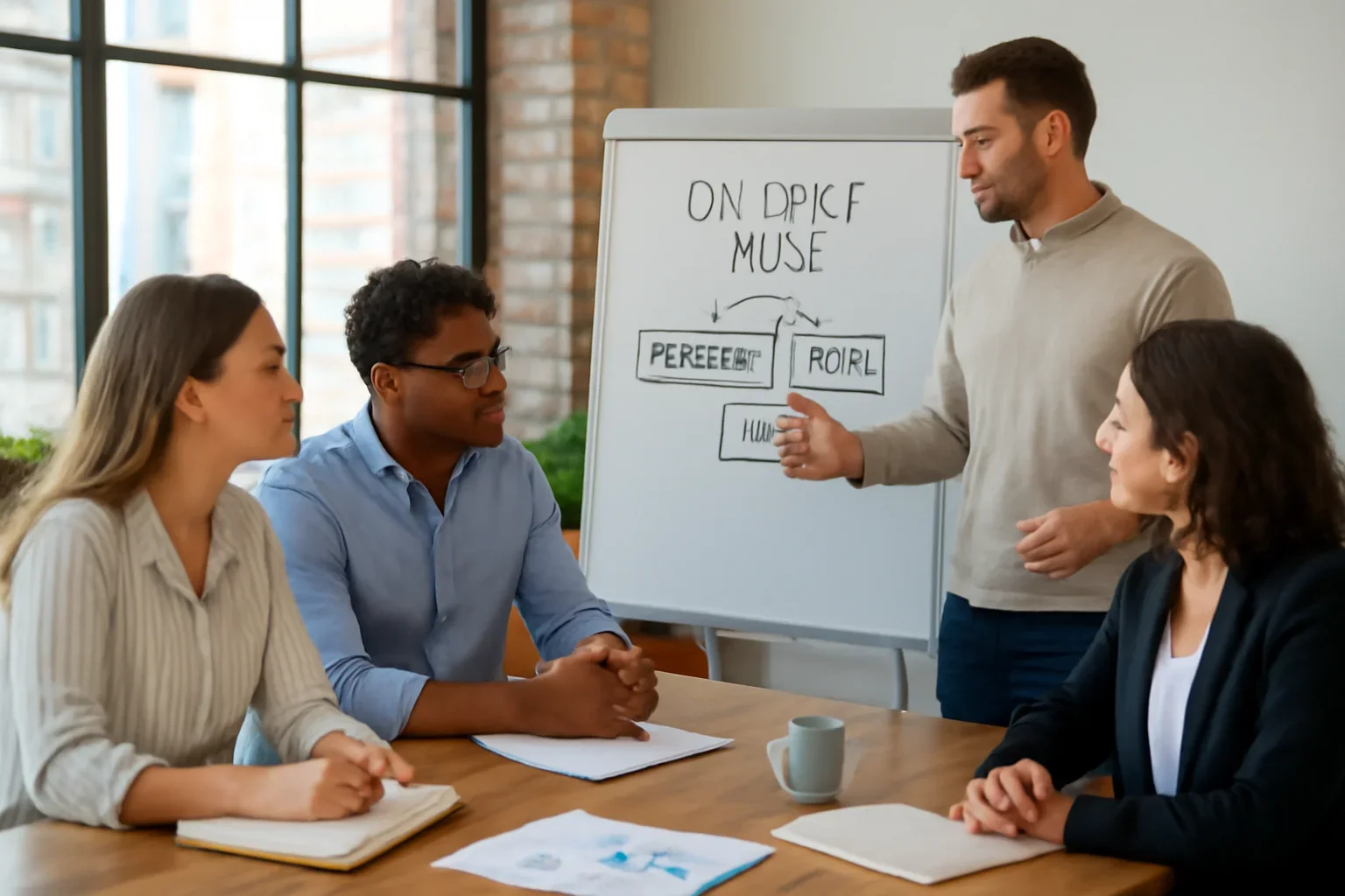 On-Page SEO planning session for a Chicago business