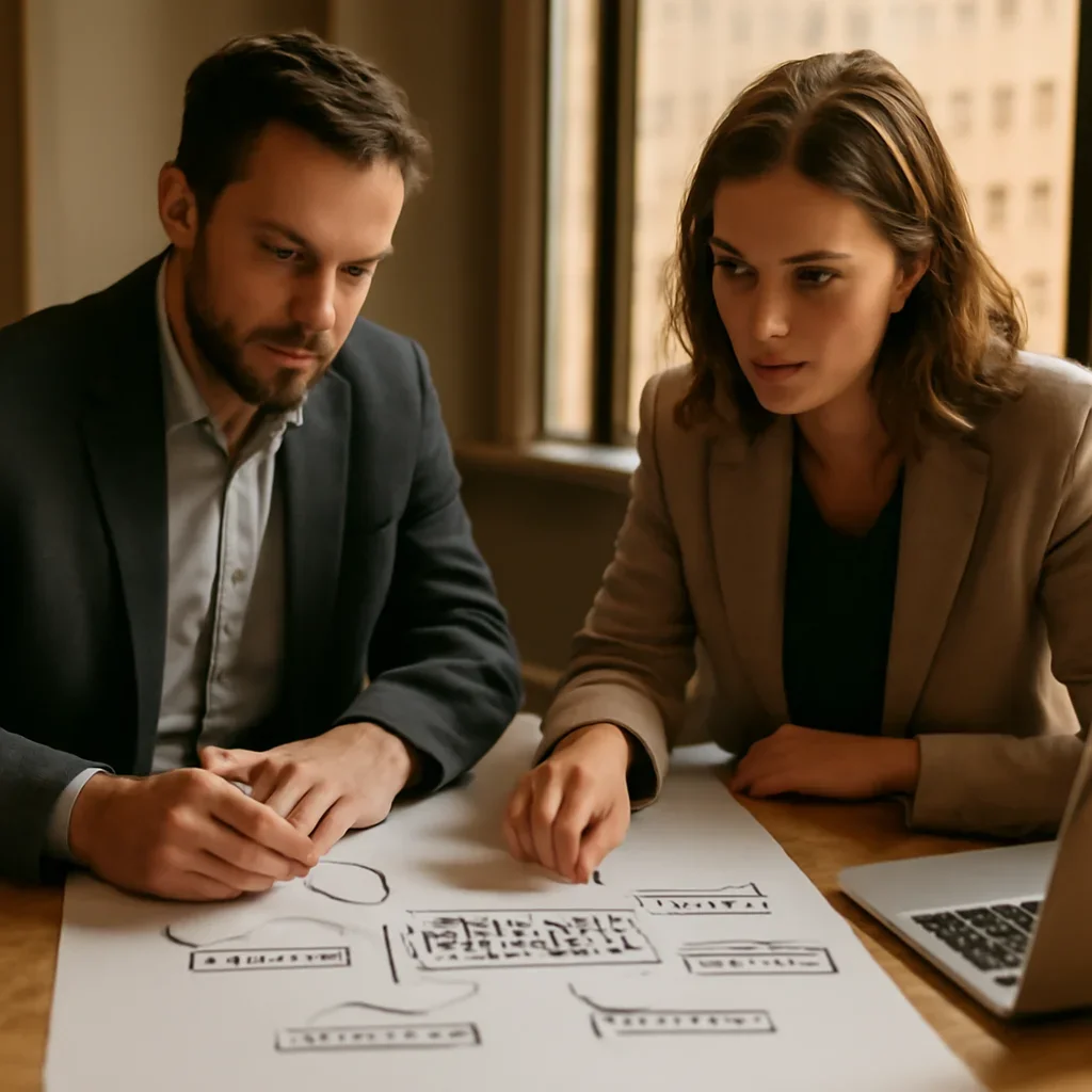 Search strategy workshop focused on reputation management