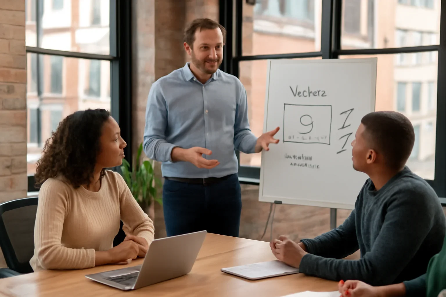 Video SEO planning session for a Chicago business