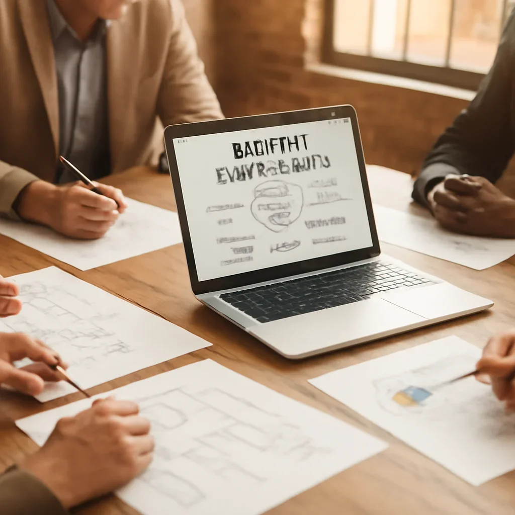 Search strategy workshop focused on website development