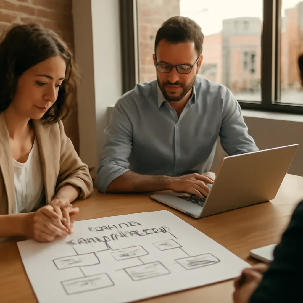 Search strategy workshop focused on b2b lead generation