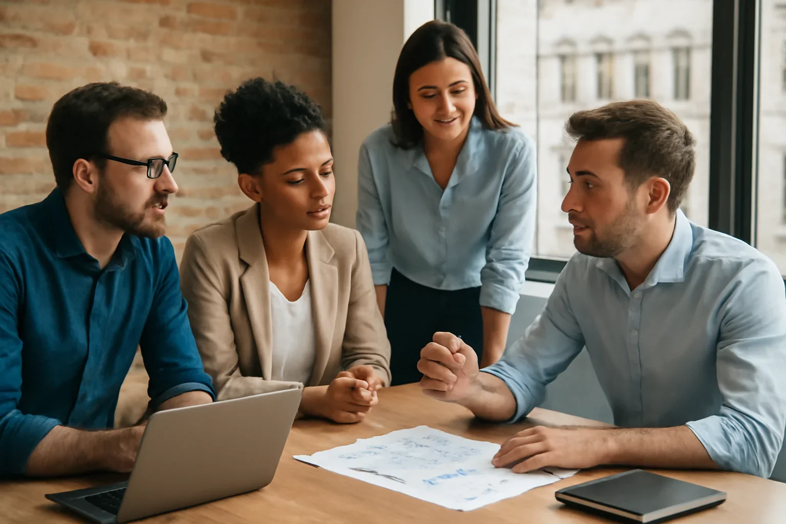 Small Business SEO planning session for a Chicago business