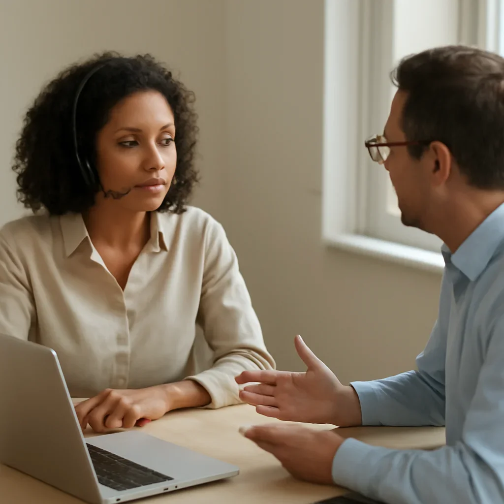 Practical working session related to client support